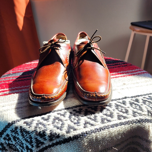 Barker England Leather Oxford Shoes - Handmade NEW - Picture 8 of 11